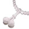 Prayer beads made in Japan Prayer beads made in Japan Genuine crystal for women with Fujigumo stone bag Durable bunches that get crunchy Handmade