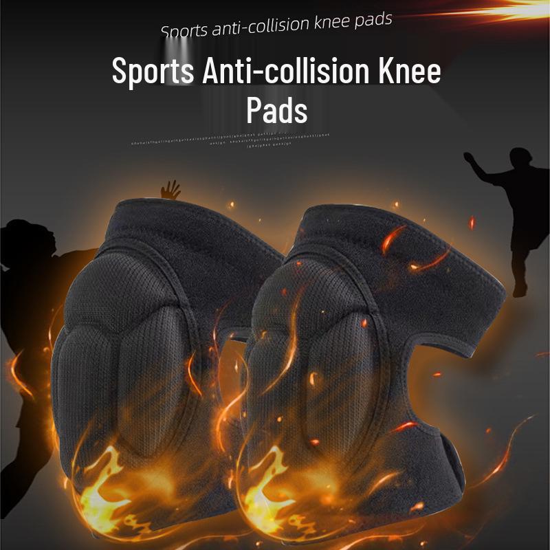 Sportovní chrániče kolen a loktů Turtle Shell pro tanec, práci, zahradu, lední a kolečkové bruslení - zesílená ochrana pro muže a ženy