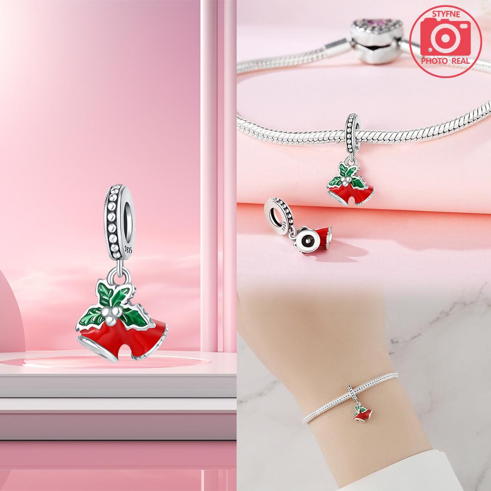 Copper Charms Christmas Glove Pendant For Dangle Pendant Bead Jewelry Beads  New Gifts For Women