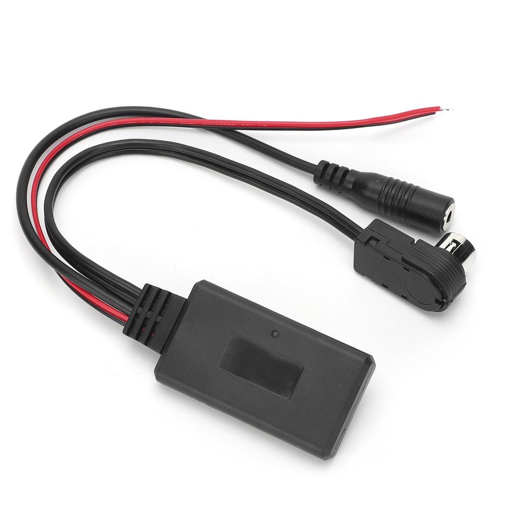 Bluetooth AUX Cable Adapter with Microphone Smartphone Handsfree Calling for Alpine Radios