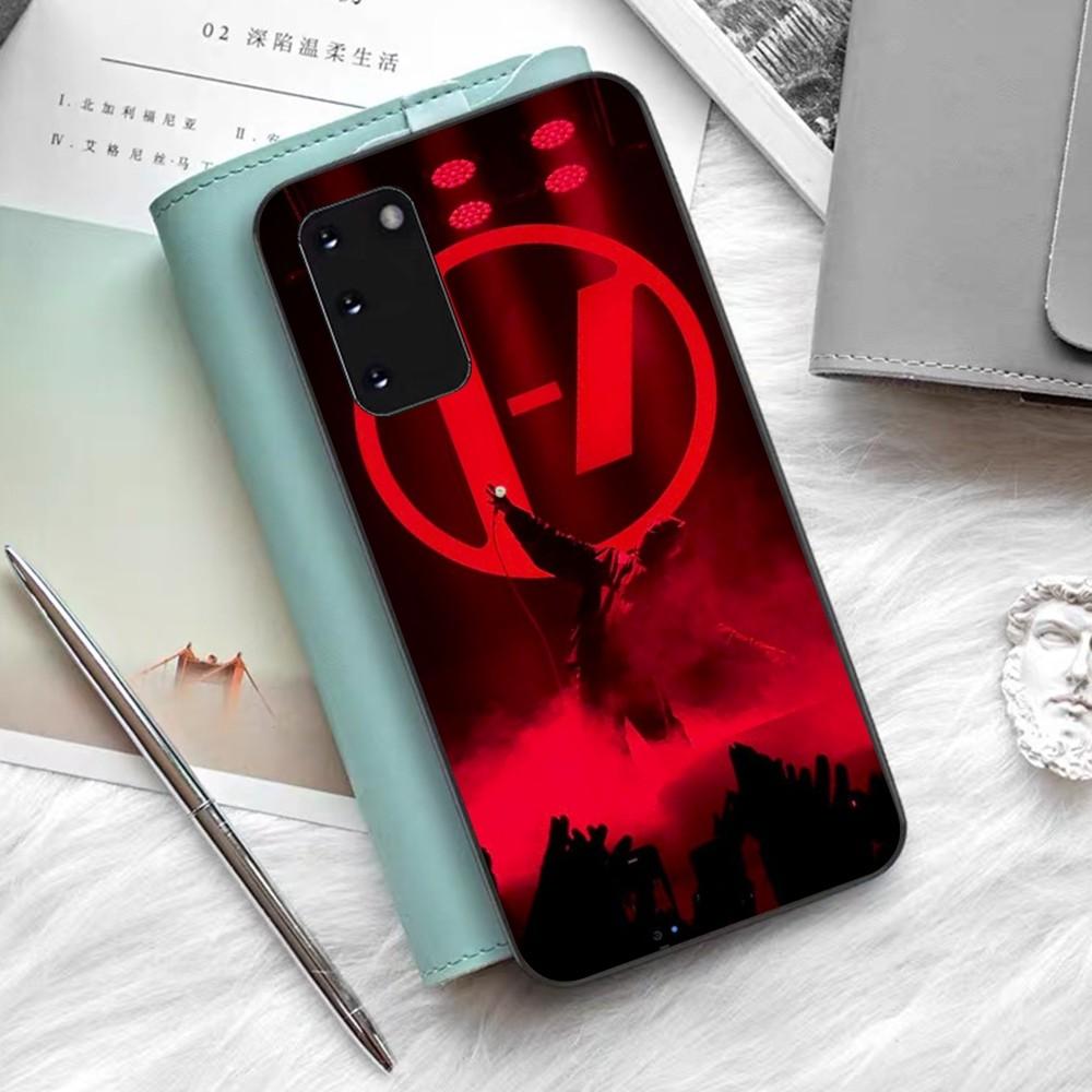 

Band Twenty One P-Pilots Phone Case Silicone PC+TPU For Samsung S10 20 30 22 23 24 Plus Lite Ultra Cover Samsung S24ultra