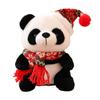 With Scarf Animal Bear Plush Doll Animal Panda Animal Stuffed Toy  Home Desk Decor