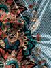 Men'S Sports Casual Print POLO Short-Sleeved Polo Bohemian Style Ethnic Floral Pattern Men'S Summer Short-Sleeved Polo Polo