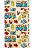 Beach Towel for Kids Velour Terry Blanket Throw for Swimming Bath Travel Camping and Picnic, Flamingo Lobster Octopus.