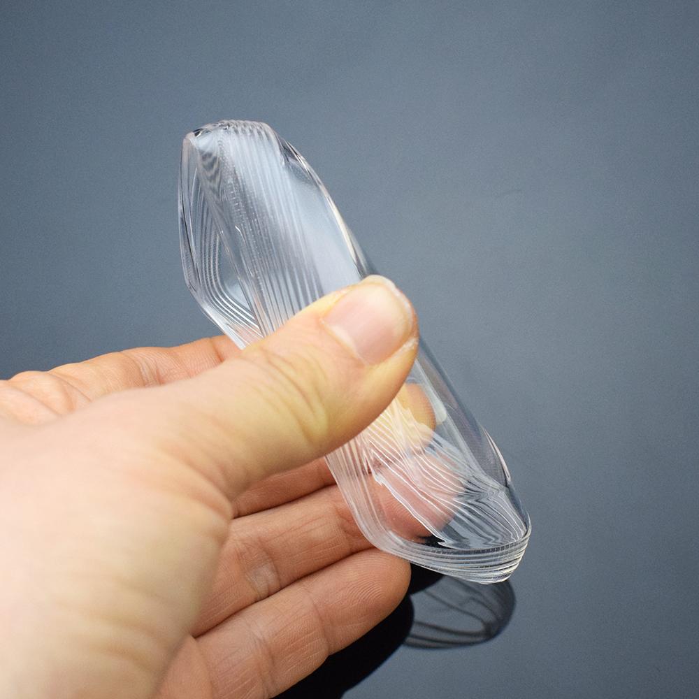 Transparent Car Key Cover Case Shell Holder Accessories for Ford Edge EcoSport F-150 F-250 F-350 Fusion Mondeo Mustang Explorer