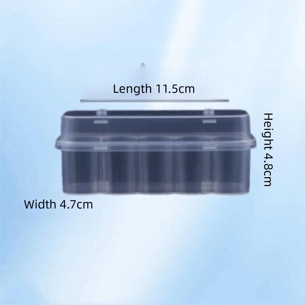 Clear Vial Storage Box Mini Peptide Vial Organizer New Freezer Tube Box  Refrigerator Storage 7ml