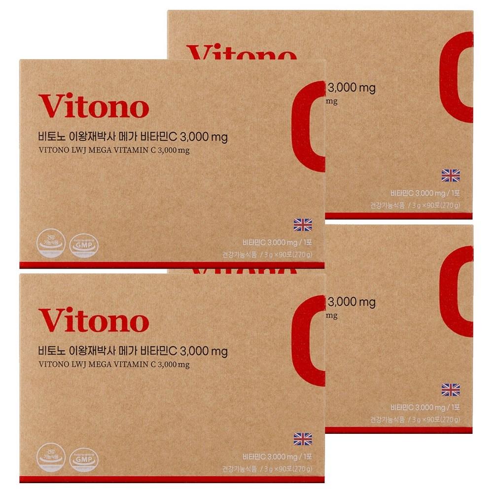 Vitono Dr. Lee Wang-jae Mega Vitamin C 3000mg 4 pcs 270g