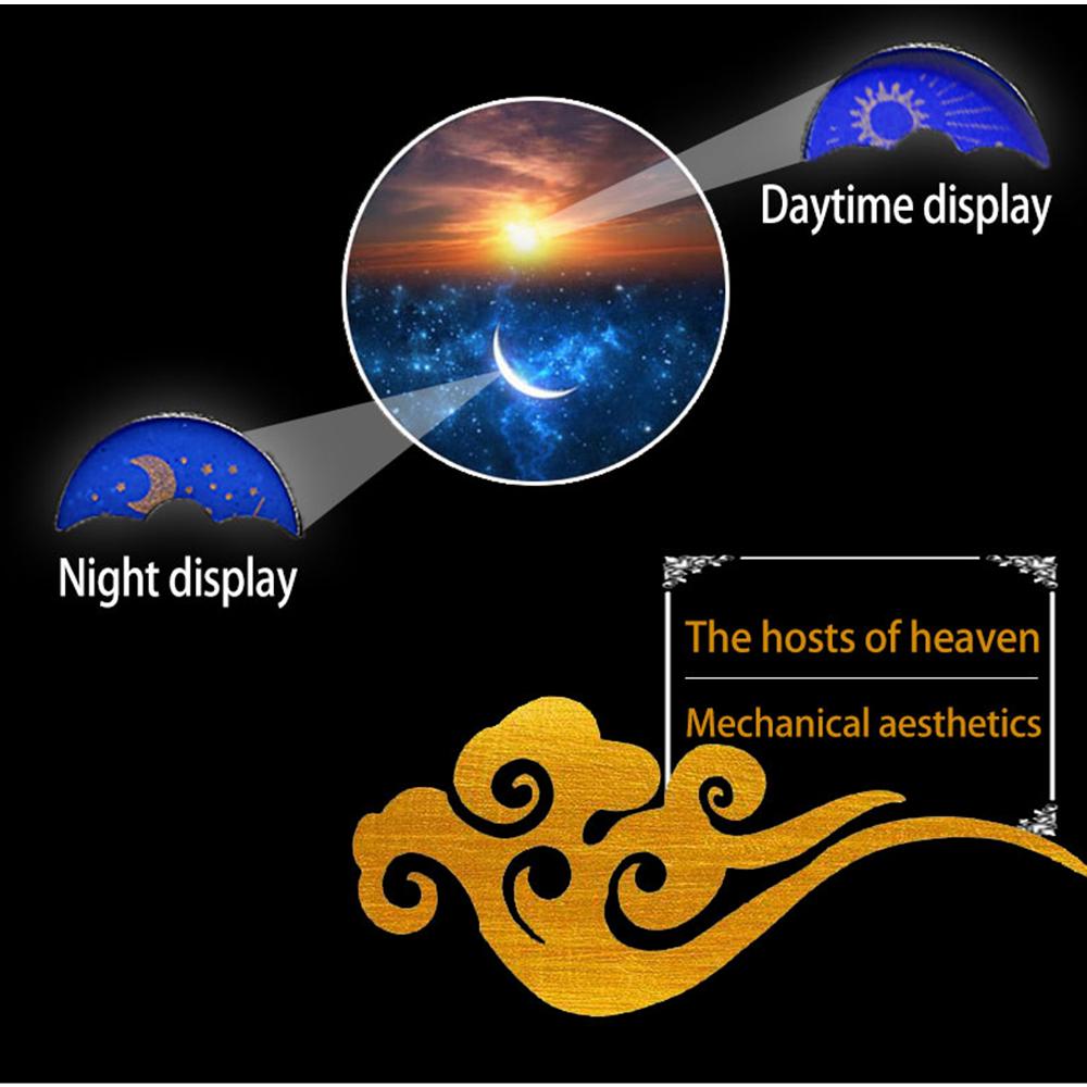 KIMSDUN Montre Homme Marque Top Luxe Montre Rétro cargo, lune, montre mécanique étanche pour homme haut de gamme