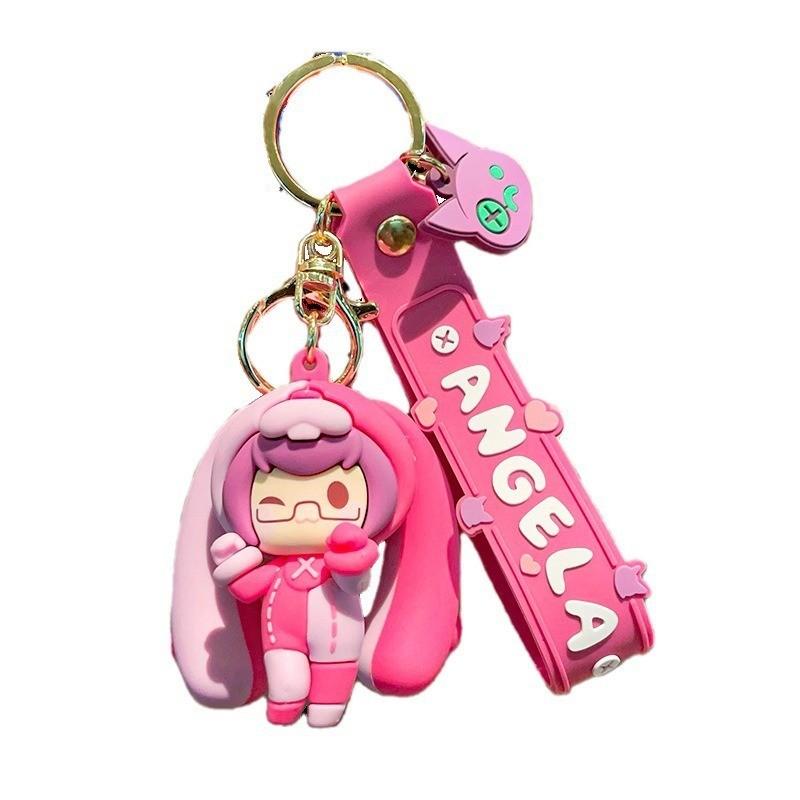 Adorable Pvc Keychain Ornament Cute Gift For Birthdays And Weddings
