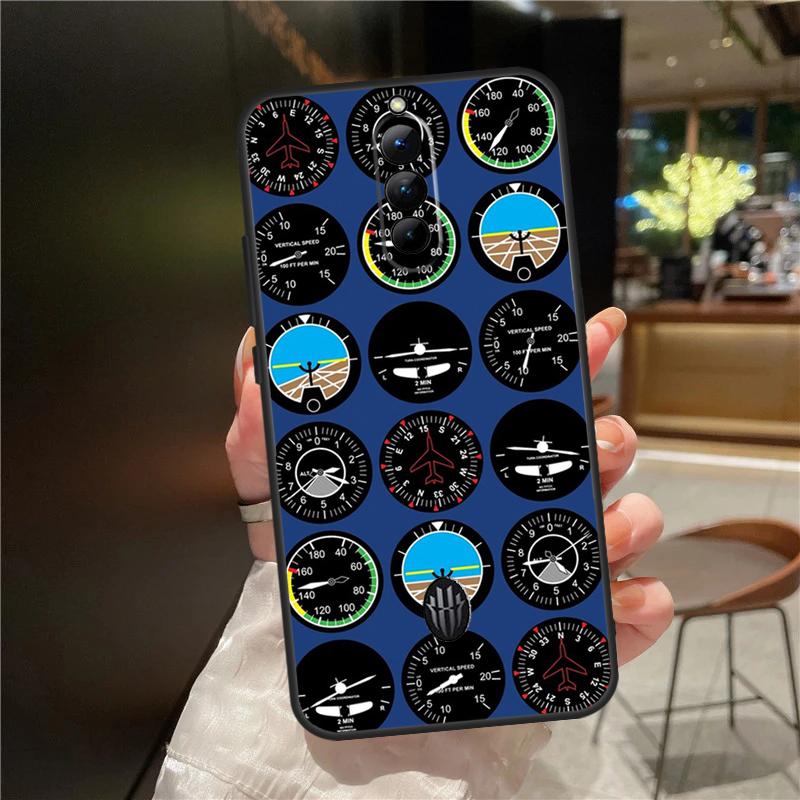 

Чехол для телефона с авиационными приборами для ZTE Nubia Red Magic 9 Pro Plus 6 7 8 Pro 6S 7S 8S Pro Plus 5G 5S 6R Red Magic 8 Pro Plus