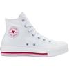 Converse Chuck Taylor All Star Lift Platform High GS Valentines Day 2025 Kids Sneakers Cream Vintage-White Red A10716C
