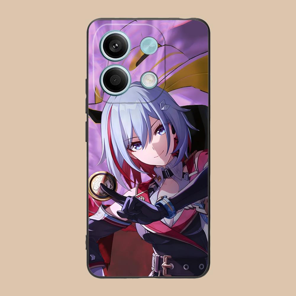 HSR Topaz Matte TPU Mobile Phone Case for POCO F8 F7 F6 F5 F4 F3 F2 Pro GT C75 C71 C65 C61 C40 Pro Ultra Colorful Cover