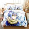 That Time I Got Reincarnated As A Slime Rimuru Bedding Set Duvet Cover Sheet Printed Bed Set Pillowcase Bed Full Queen King Size