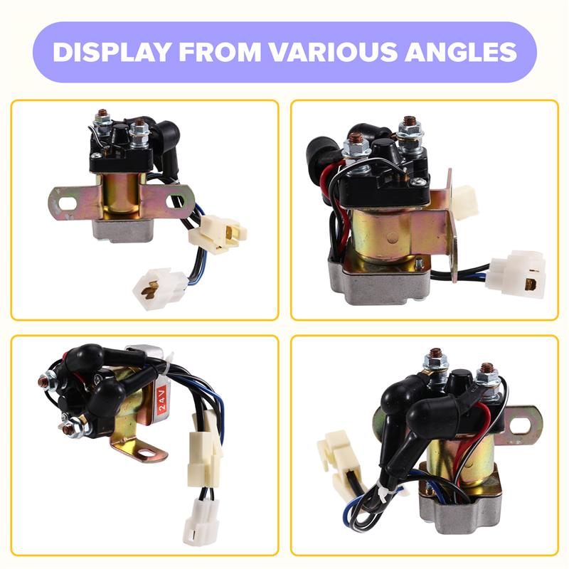 Excavator For Isuzu 6BG1 6HK1 6WG1 Relay Parts- 1-82553-039-1 0-25000-7832 1825530391 0250007832 For Construction Machinery