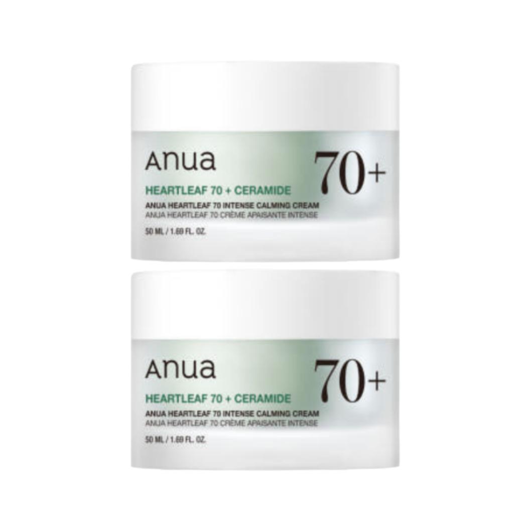 

[1+1] Anua Крем для интенсивного успокоения с хауттунией 70% 50 мл × 2 – Успокаивающий и увлажняющий дуэт