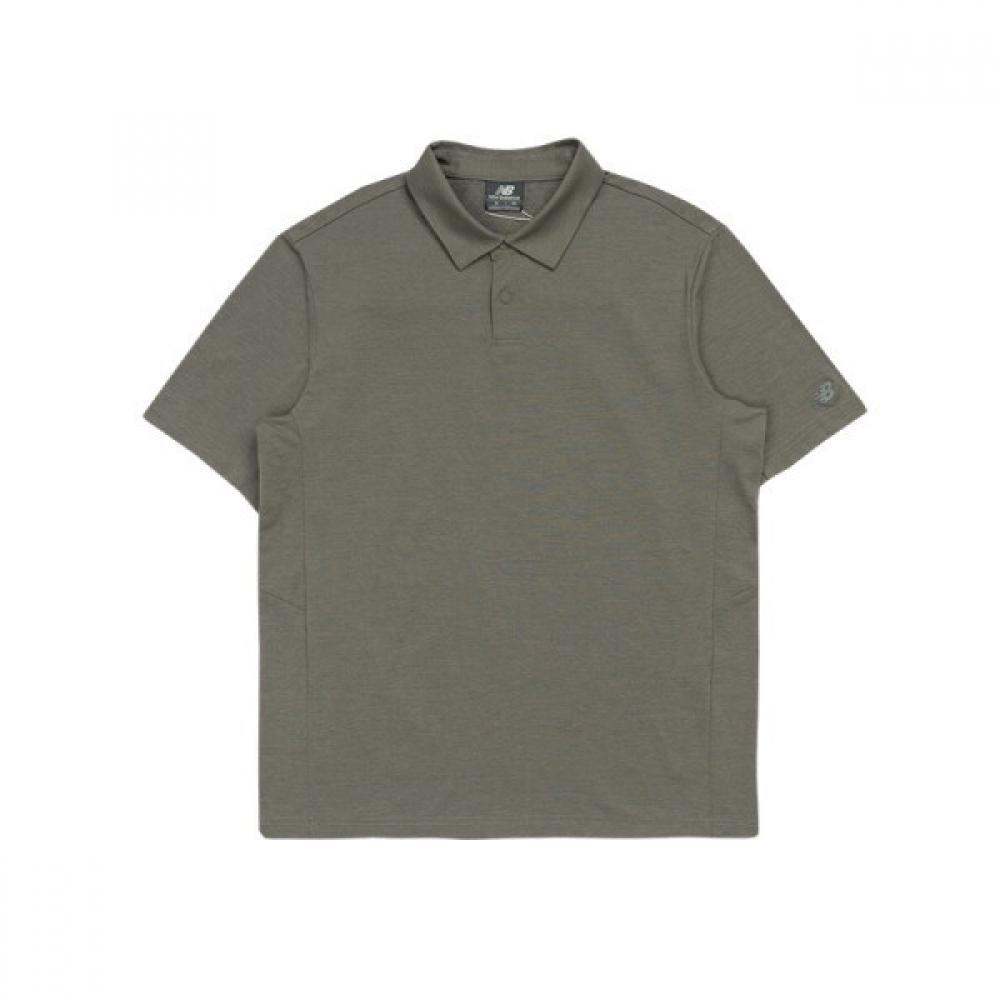 

New Balance Men Frozen ShorT Sleeve Polo T shirT Nbnff2m511 Gi M(95)