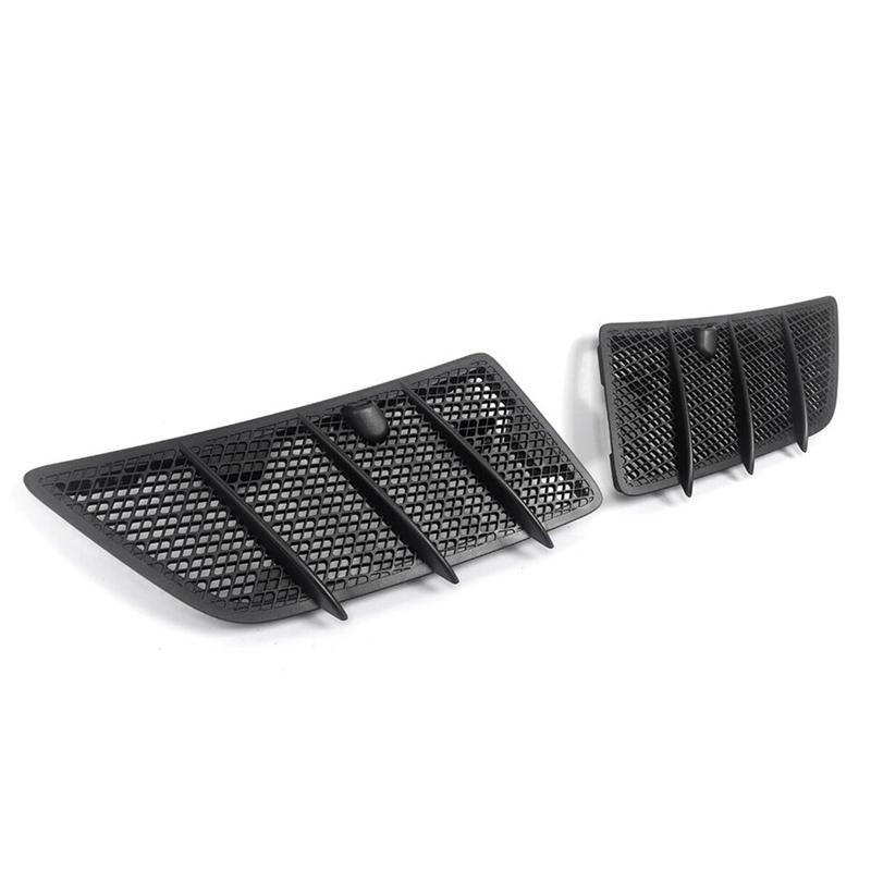 1Pair Hood Air Vent Grille Cover For Mercedes-Benz ML GL-Class W164 2007-2012 ML320 350 ML63AMG GL350 Radiator Vent Grid-A87Q