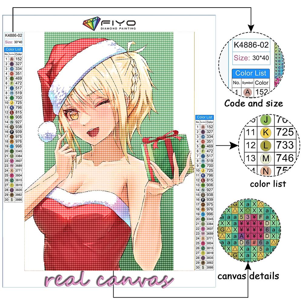 Haft diamentowy choinka święty bałwan 5D obraz diamentowy DIY ścieg krzyżykowy Rhinestone