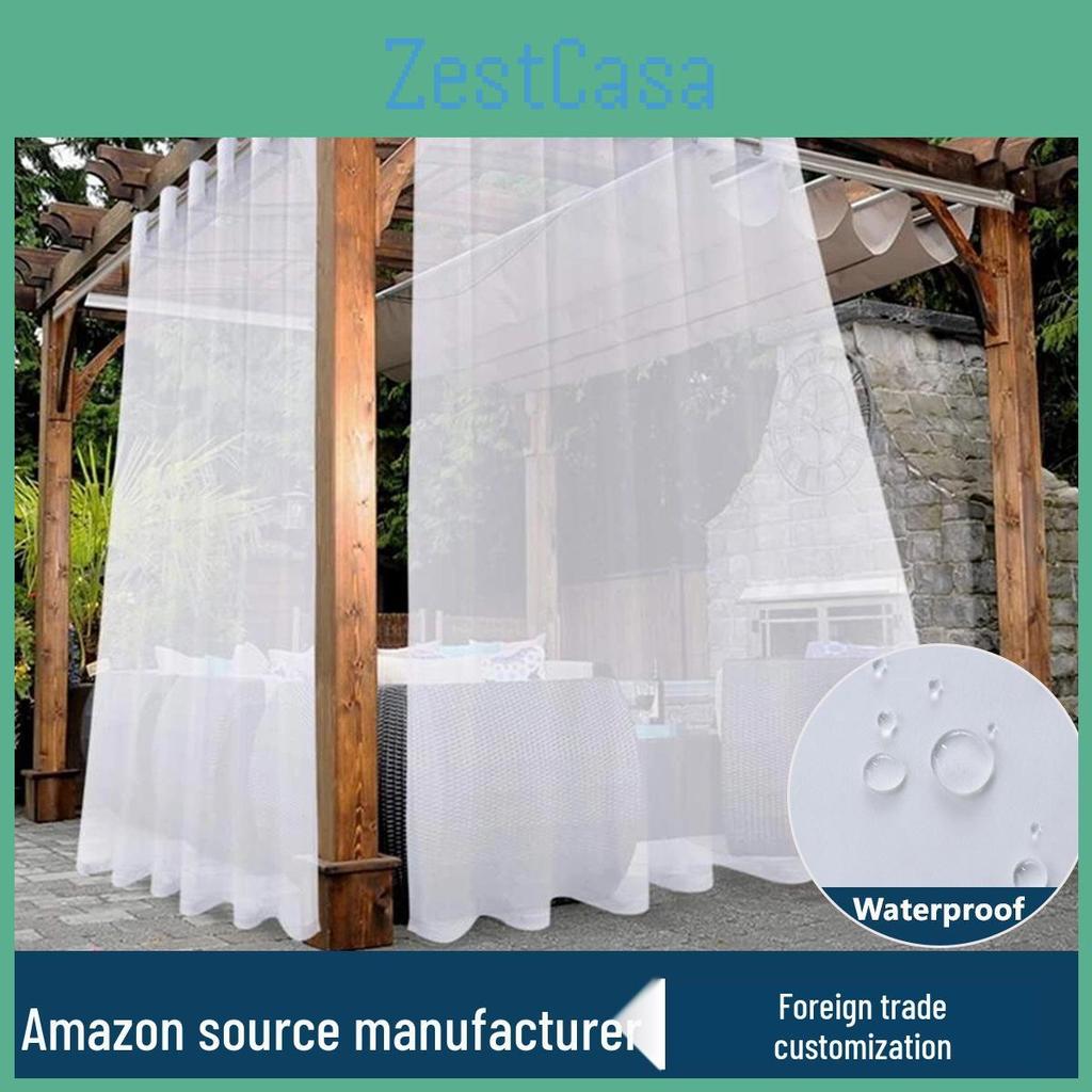 Waterproof Terylene Outdoor Window Screen Rainproof Curtain