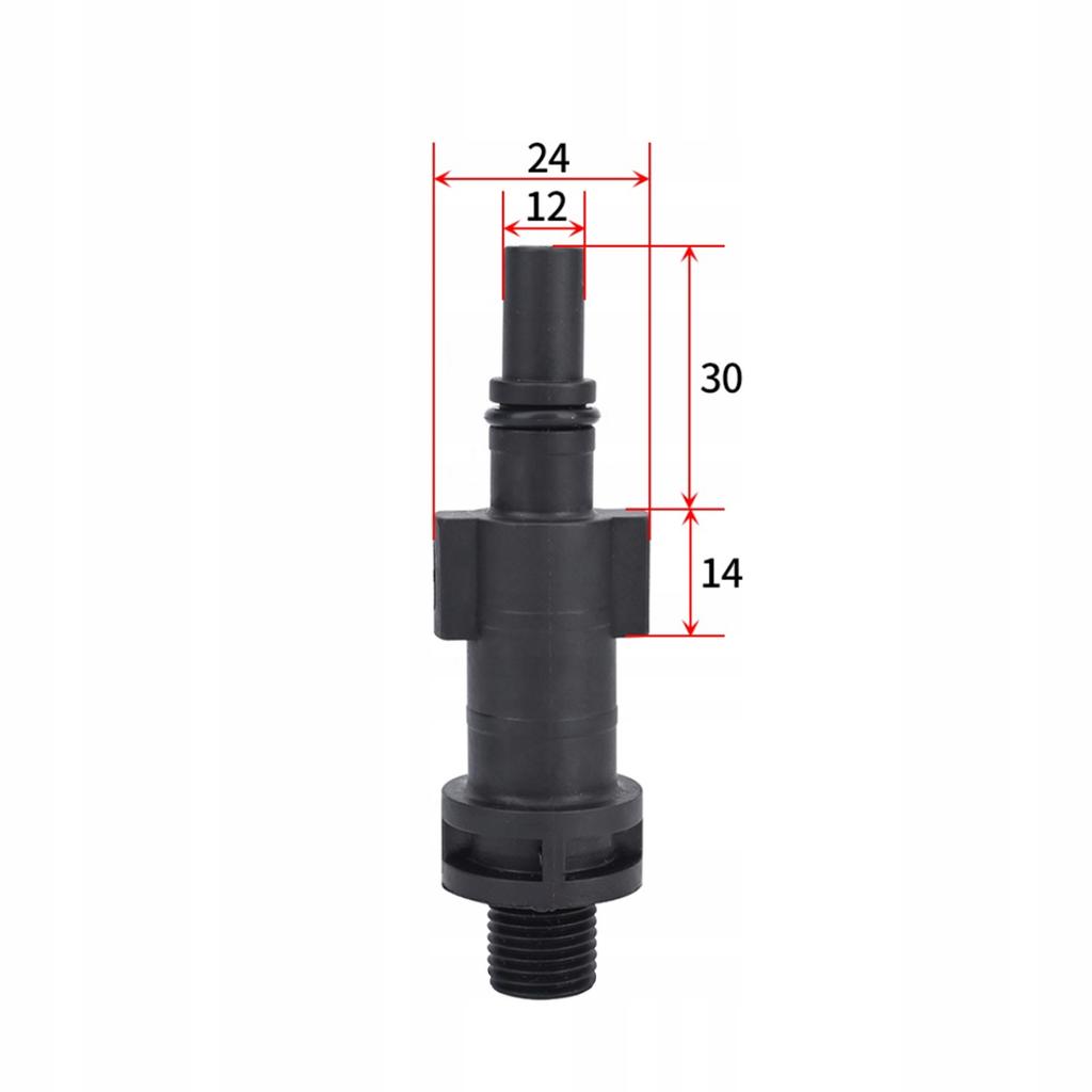 Rosfix 90° Açılı Döner Başlık – 360° TURBO Dönen Akış | Maks. Basınç 150 Bar | Bosch, Black Decker, Macallister ile Uyumlu