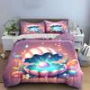 Dreamy Seashell Pearl Three-Piece Set kid's and adults' bedroom decor, Exquisite three-piece bedding set gift