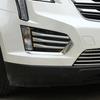 Car ABS Chrome Front Fog Light Lamp Cover Trim Fits Cadillac XT5 2016 2017-