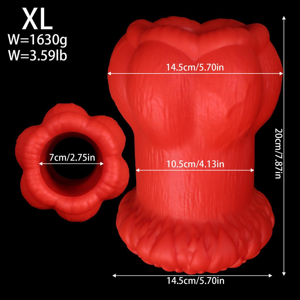 Extra Large Silicone Fist Anal Plug Training Product For Anal Dilation In The Posterior Chamber