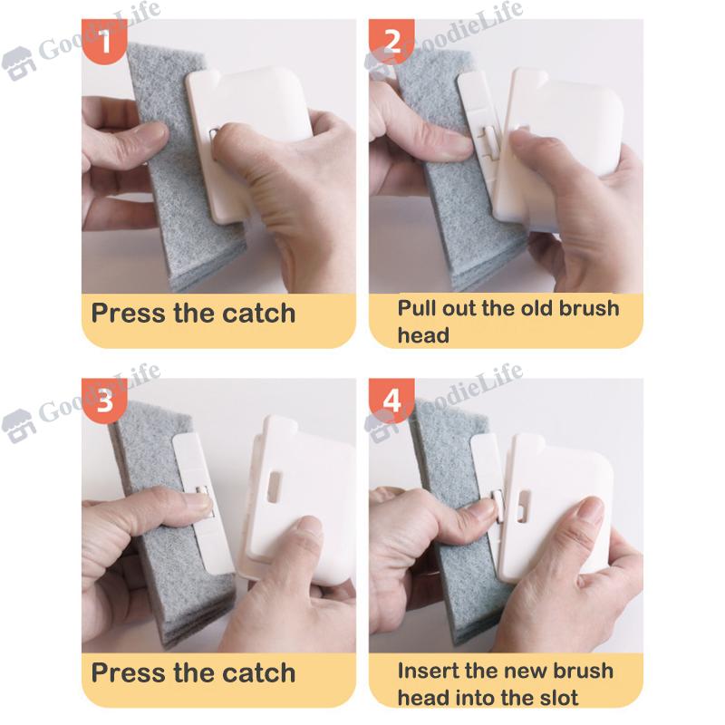 Easy Window Cleaner Brush-Essential Cleaning Products for Efficient Use-Complete Window Cleaning Kit for Streak-Free Shine and Convenient Maintenance