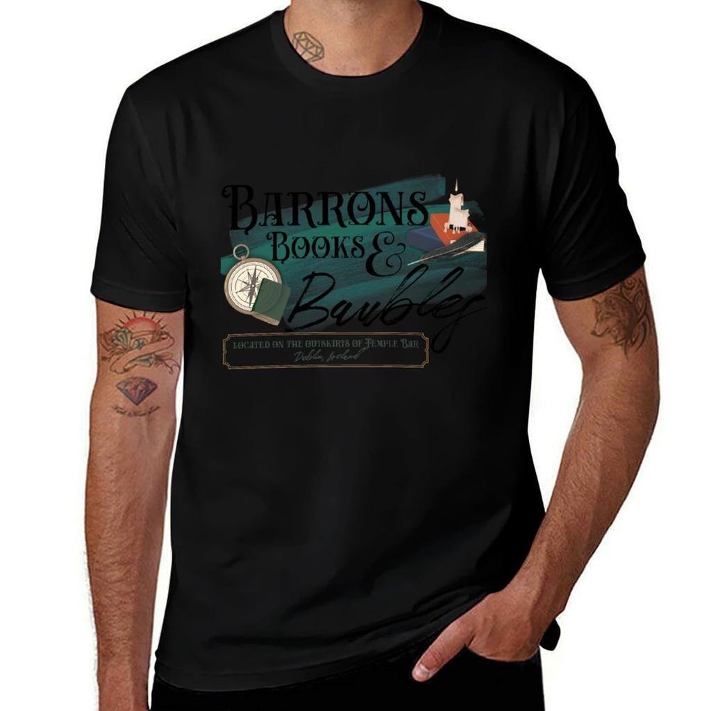 Barrons Books Baubles Tshirt Casual Graphic Print Tee