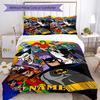 3pcs Custom Name Batman Bedding Set Duvet Cover Closure Includes 1 Duvet Cover & 2 Pillowcases, Soft and Comfortable for All Seasons.