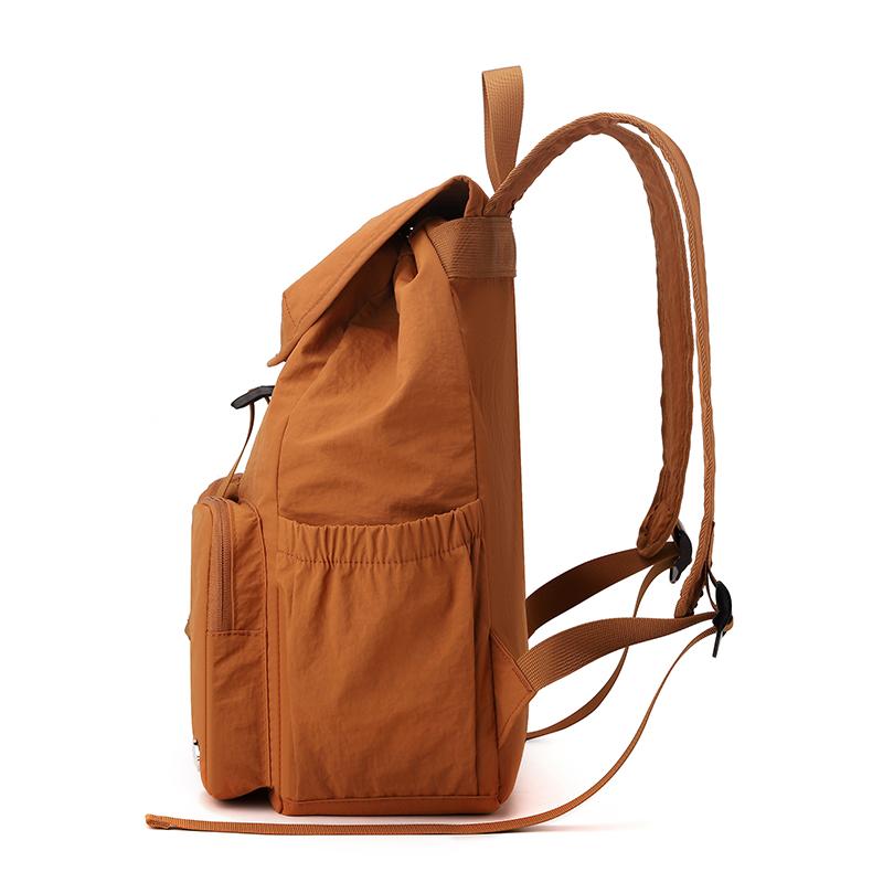 Waterproof Nylon Lightweight Large Capacity Multi-Pocket Backpack Women's Outdoor Travel Backpack