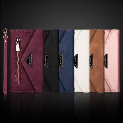 Zipper Wallet Cards Slot Crossbody Lanyard Case For Samsung Galaxy A55 A35 A15 A54 A13 A14 A33 A53 A51 A71 A25 A52 A72 A50 A70