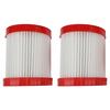 3pcs Wet/Dry Vacuum HEPA Filters With Cleaning Brush For BOSCH GAS18V-3/GAS18V-10L VF320H  Vacuum Cleaner Replacement Filters