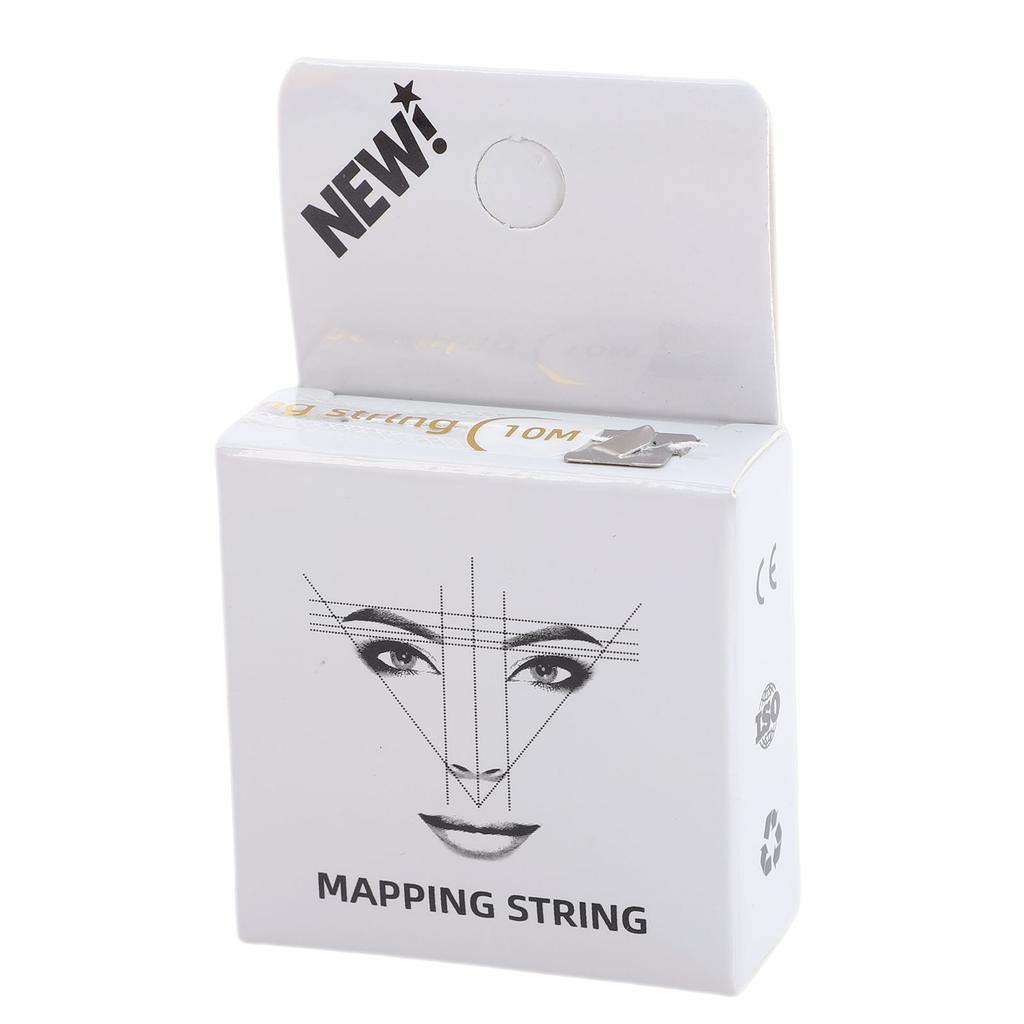 Eyebrow Mapping String Pre Inked Microblading Msuring Thrd for Symmetrical Accurate Marking