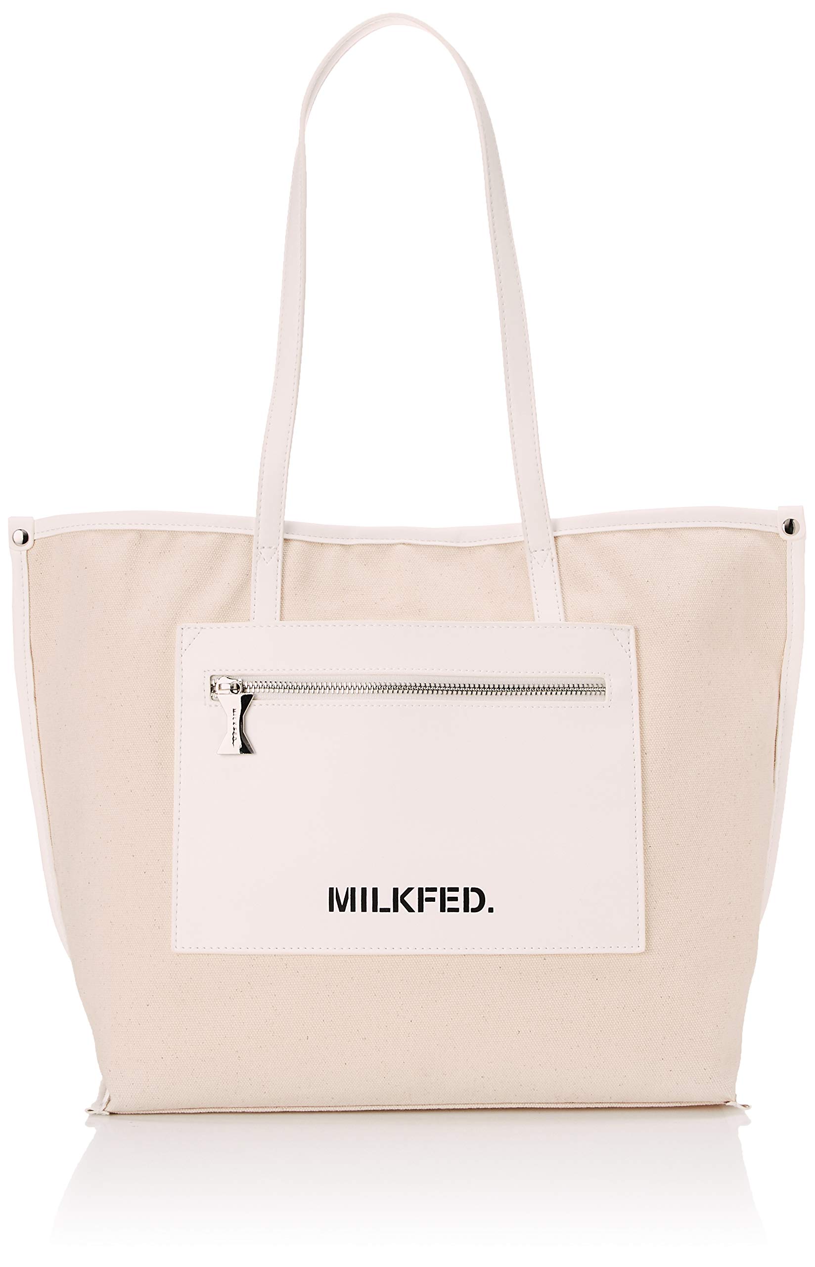 Faux Leather Patch Tote