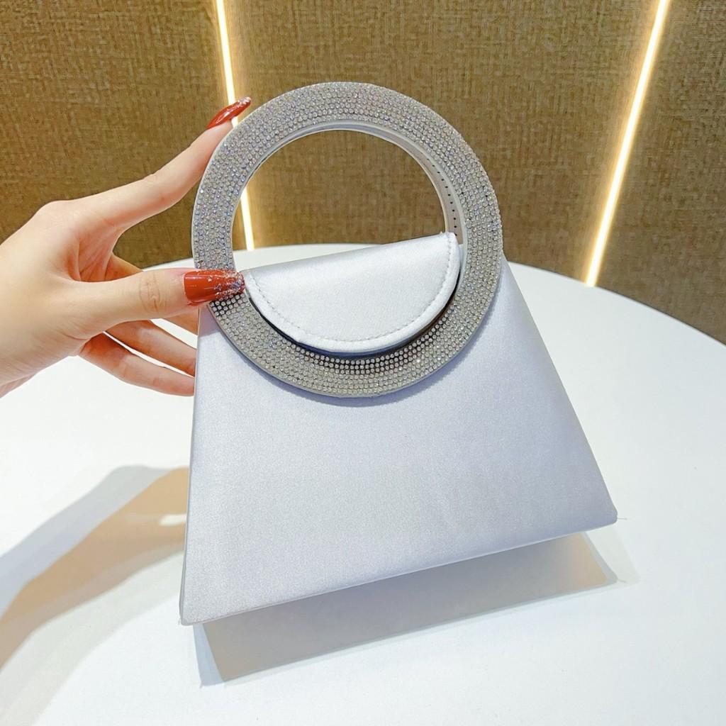 Fashion Sparkling Evening Bag With Chain Strap For Womens Party Decor