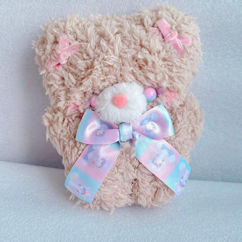 [USED] Lily Sanrio Artist Teddy Bear Handmade Plush Toy Bear Single Item