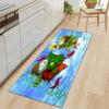 Christmas Kitchen Sand Carpet Doormat Long Floor Mat