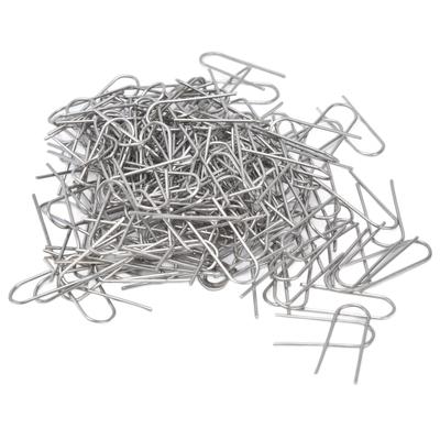 200 Pcs Wire Jump Rings Nickel Chromium Alloy U Shaped Ring Hook for Pendants Ceramic Jewelry Glass