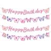 Children'S Birthday Party Decoration Flag Pulling Boys And Girls Birthday Arrangement Banner Flag Pulling
