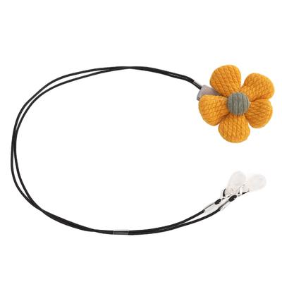 Hearing Aid Clip Prevent Lost Cute Flower Design Fixing Strap Hearing Aid Lanyard for Seniors