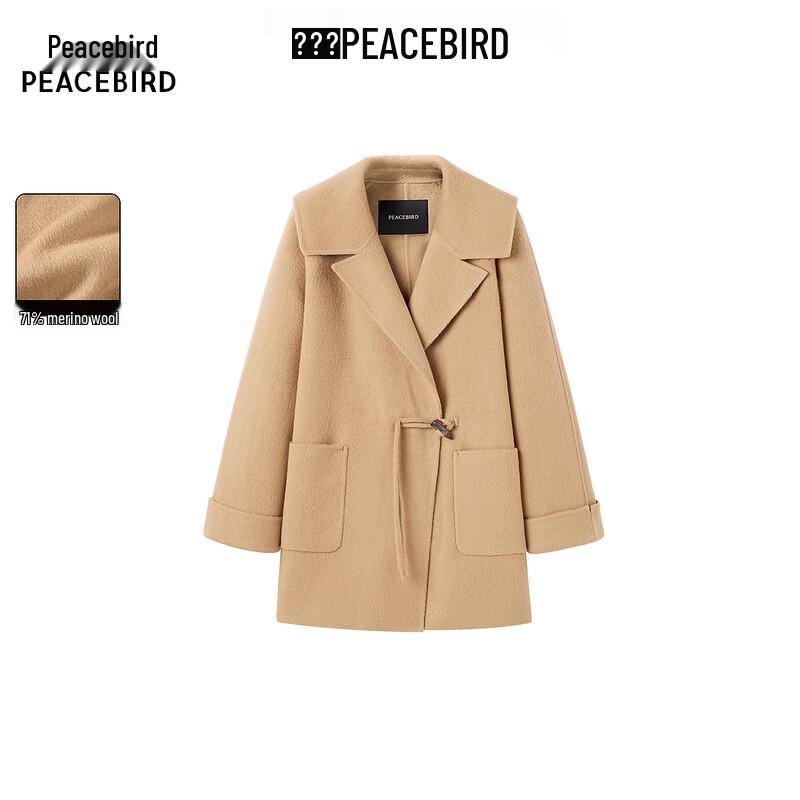 PEACEBIRD New Chinese Style Lapel Coat M