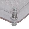 0# 100 Holes Capsule Powder Filler Plate Acrylic Transparent Capsule Manual Filling Tool