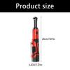 High Torques 90 Degree Pivots Ratchet Wrench Variable Speed Control Rechargeable Battery Comfortable Grip for Mechanical Tasks