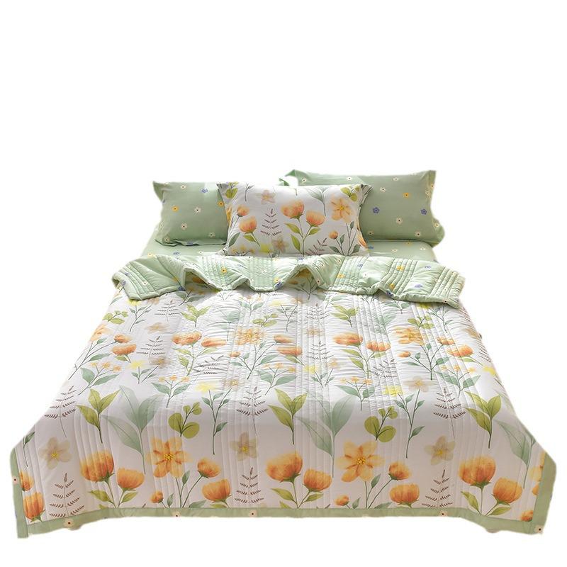 Summer Cotton Air Conditioning Quilt - Washable, Cool & Perfect for Gifting