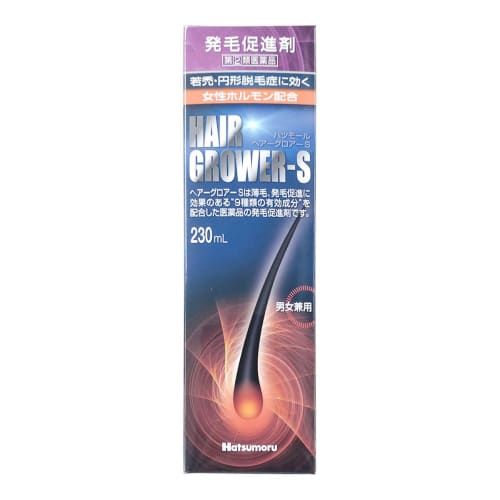 

[Designated Category 2 OTC Drug] Hatsumoru Hair Grower S 230mL x 2