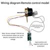 DC 9-28V Brushless Motor 1450 Rpm Outrunner Drive Board Motor for Table Fan Floor Fan Wall Mounted Fan Motor 28W