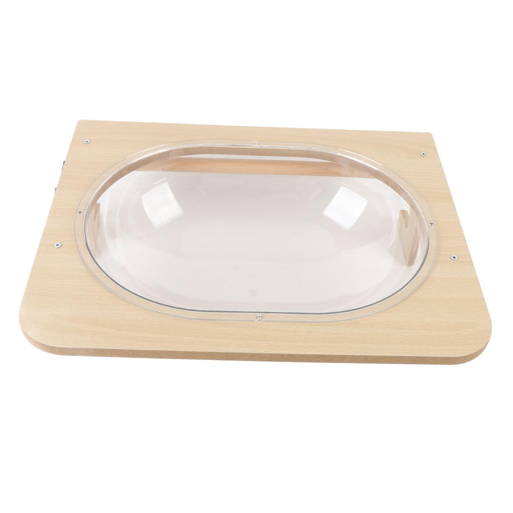 Transparent Cat Bed Stable Structure Clear Cat Wall Furniture Set Premium Cat Hammock for Sleeping