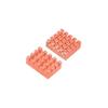 Orange Pi Zero 2W Dev Board with Acrylic Case & Copper Heatsink Set