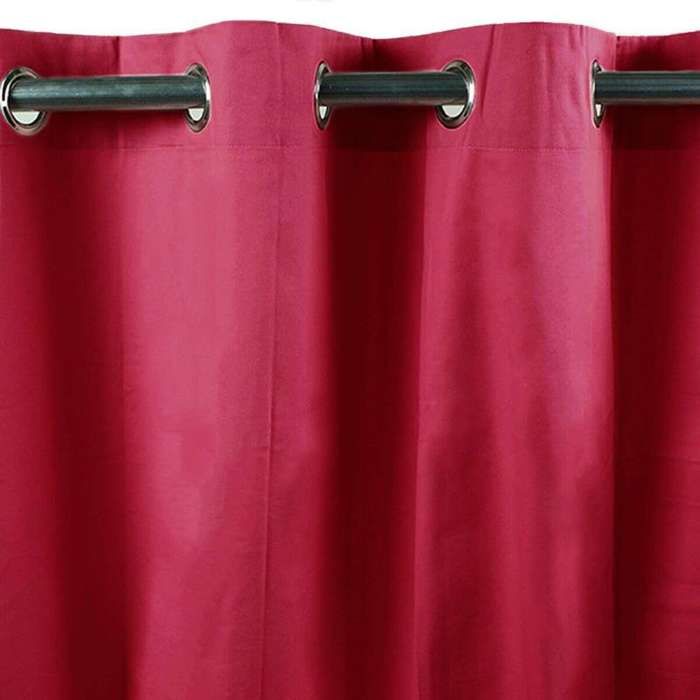 Red Cotton Curtain 150x250